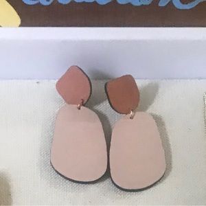 Noonday Moxie Leather Earrings